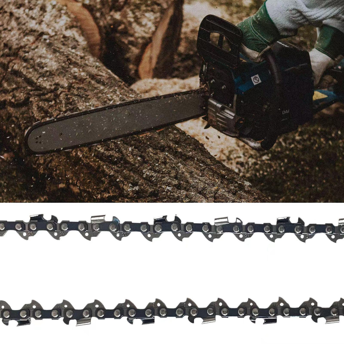 Opuladuo 14-inch chain supports yard cleanup and wood-cutting tasks with consistency.
