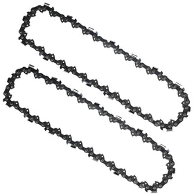 Opuladuo Remington 16in chain pack close-up highlights sharpened teeth for clean cuts.