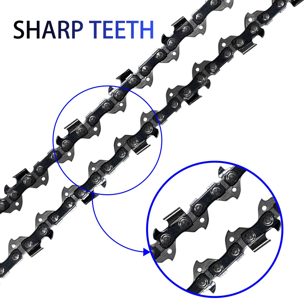 Opuladuo 16 inch chain WP395 WG3859 compatibility for Worx saws