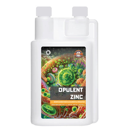 Opulent Zinc bottle highlights mobile zinc for rapid plant uptake