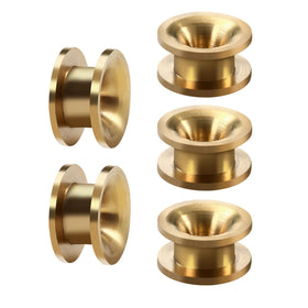 Opzour brass trimmer eyelet pack close-up, universal compatibility with Troy-Bilt and Craftsman