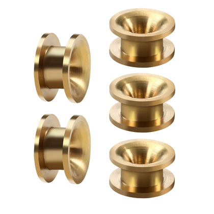 Opzour brass trimmer eyelet pack close-up, universal compatibility with Troy-Bilt and Craftsman
