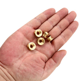 Opzour eyelets close-up, durable brass material for long-lasting weed eater parts