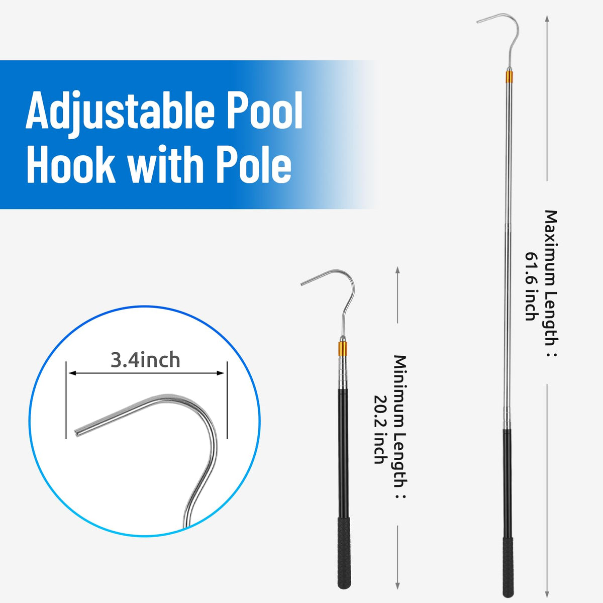 ORAPXI multi-use hook for hanging tools and decor.