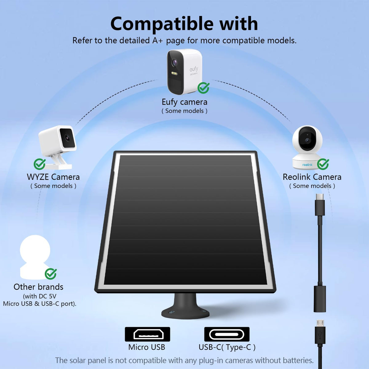 Orayafid solar panel with 360 degree adjustable mounting bracket for sun optimization