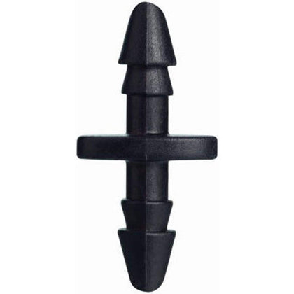 Orbit 1/4 inch drip barbed coupling secures irrigation tubing with a durable grip