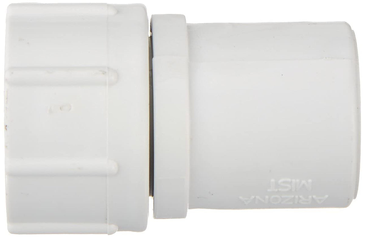 Orbit 10-pack slip PVC 1/2 to 3/4 adapter on hose end ready for quick setup