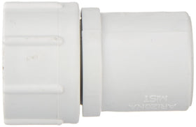 Orbit 10-pack slip PVC 1/2 to 3/4 adapter on hose end ready for quick setup