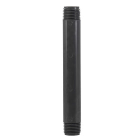 Orbit 38086 riser pipe installed in garden demonstrates elevated irrigation flexibility.