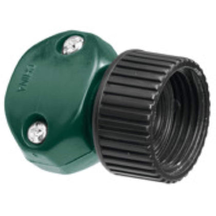 Orbit 5-pack half-inch hose clamp installation view shows quick, durable repairs for hose ends.