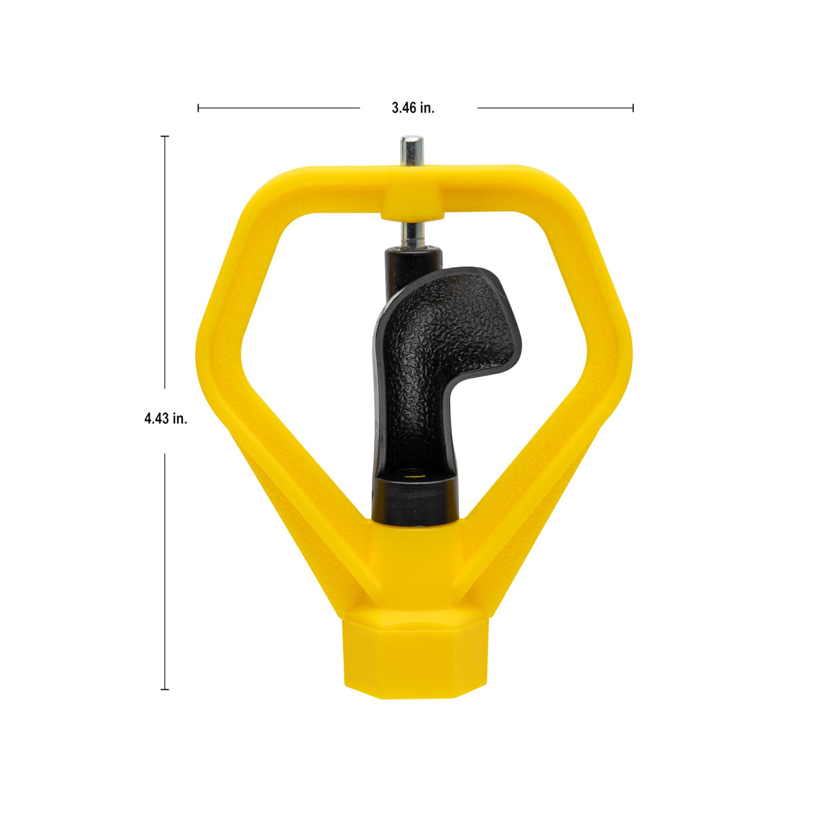 Orbit 54190N 40-foot diameter pattern for wide-area irrigation.