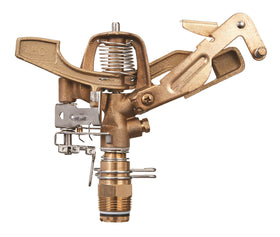 Orbit 55016 heavy brass arm supports stable rotation under higher pressure.