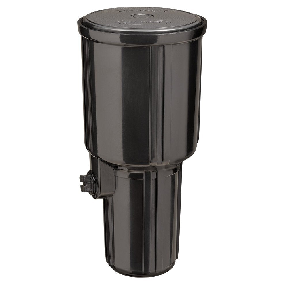 Flow-through design reduces clogging on Orbit 55200 sprinkler head