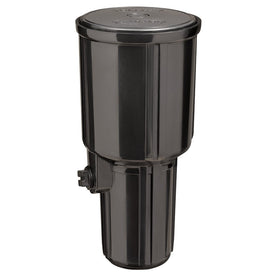 Flow-through design reduces clogging on Orbit 55200 sprinkler head