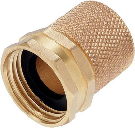 Orbit 56801N outdoor-use hose repair suitable for rough surfaces and foot traffic.