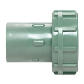 Orbit 57202 swivel valve manifold demonstrates secure 1-inch PVC connections for zone-based irrigation.