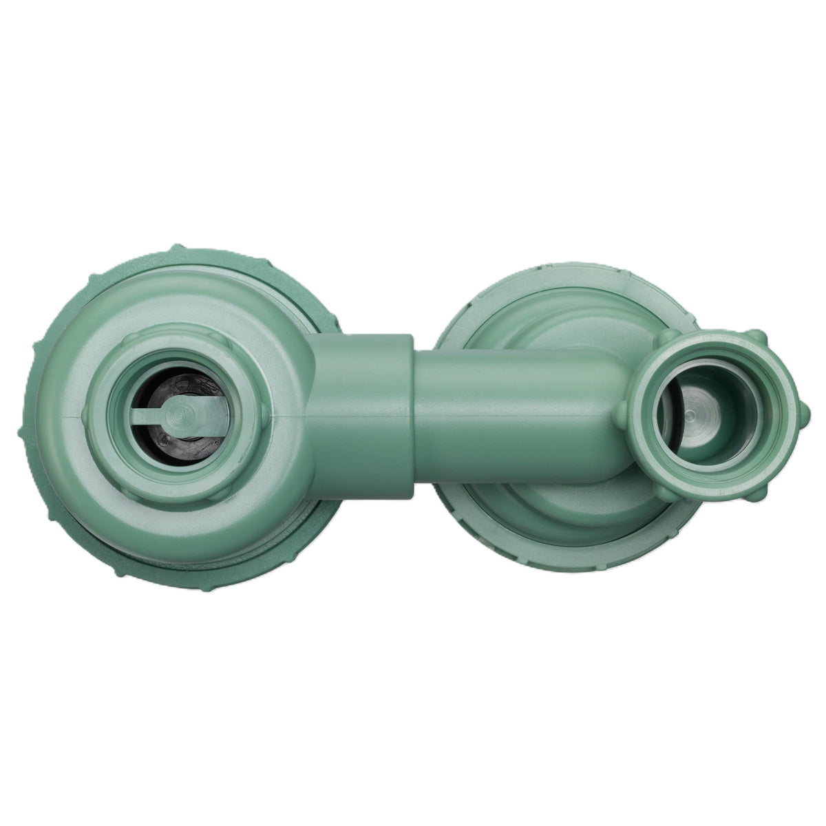 Orbit 57626 anti-siphon valve assembly on a riser enables easy maintenance.