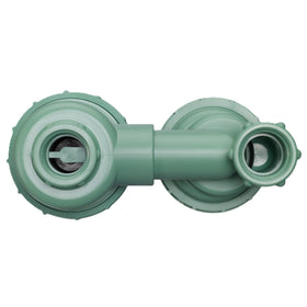 Orbit 57626 anti-siphon valve assembly on a riser enables easy maintenance.