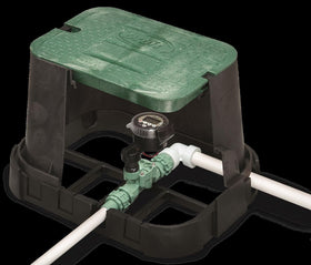 Orbit 57865 battery compartment highlights long-lasting power and low-battery alert