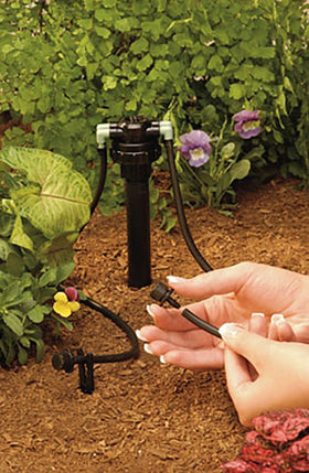 Orbit 67005 flow-control version in use supports precise irrigation