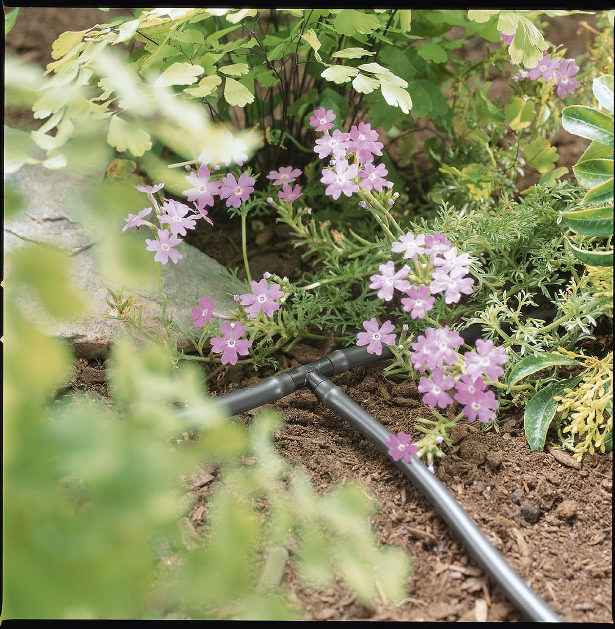 Orbit 67345 LDPE blank tubing close-up highlights UV-resistant coating