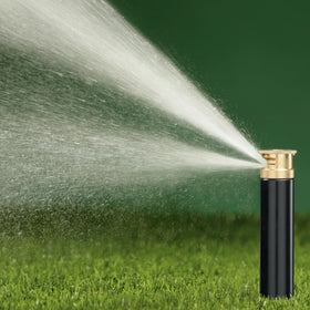 Orbit 80330 center-strip pattern nozzle illustrates even coverage with reduced drift