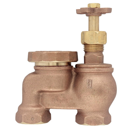 Orbit brass anti-siphon valve for outdoor irrigation with backflow protection and precise flow control