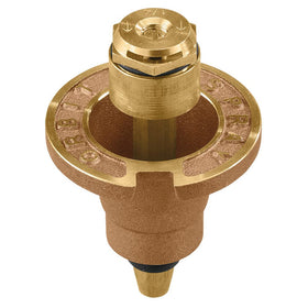 Orbit brass pop-up flush-head sprinkler two-pack for compact lawn irrigation