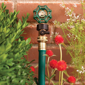 Orbit Brass Swivel Connection enables easy installation and durable performance for garden irrigation.