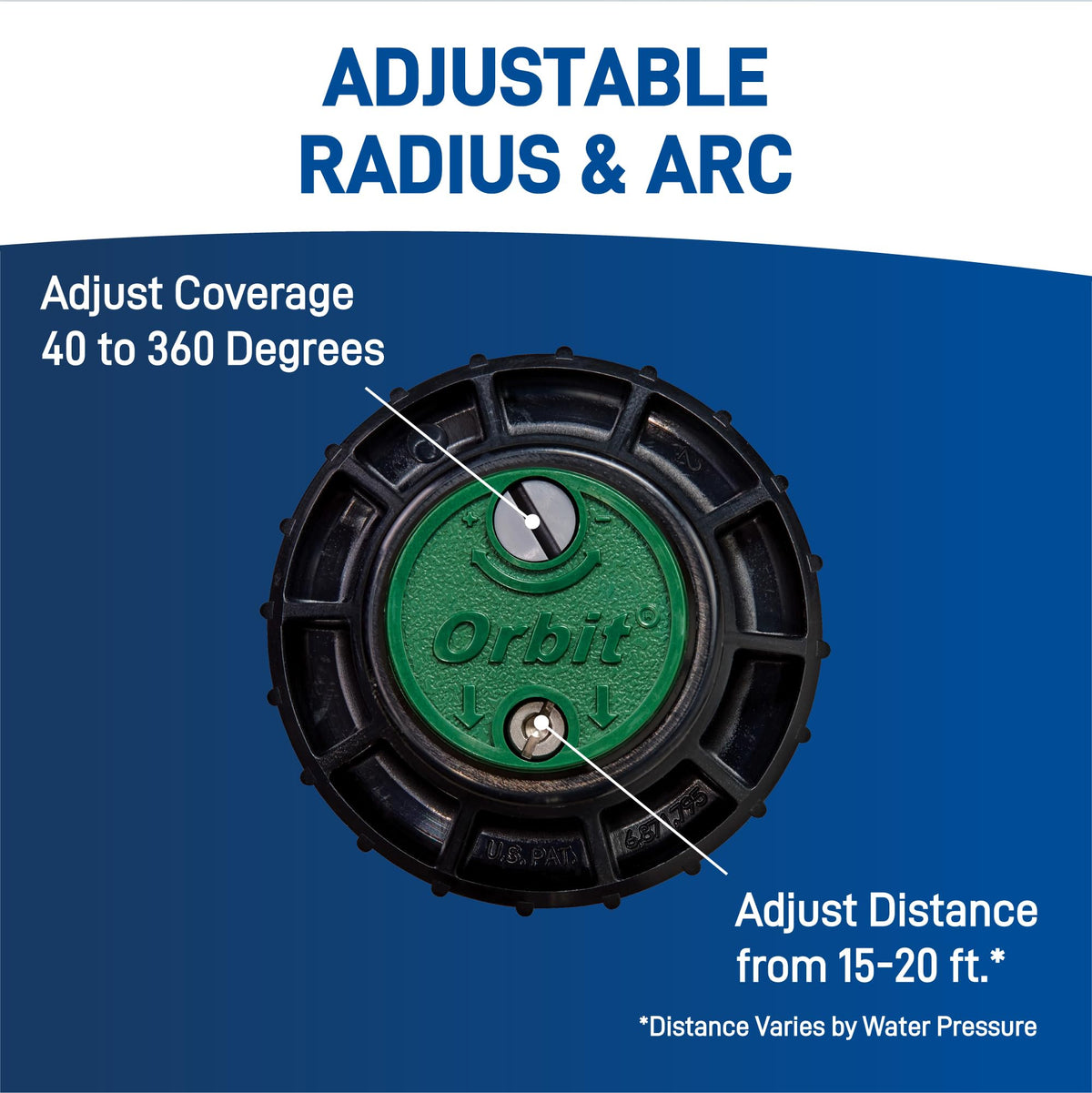 Orbit complete yard irrigation kit simplifies setup with ready-to-use components.