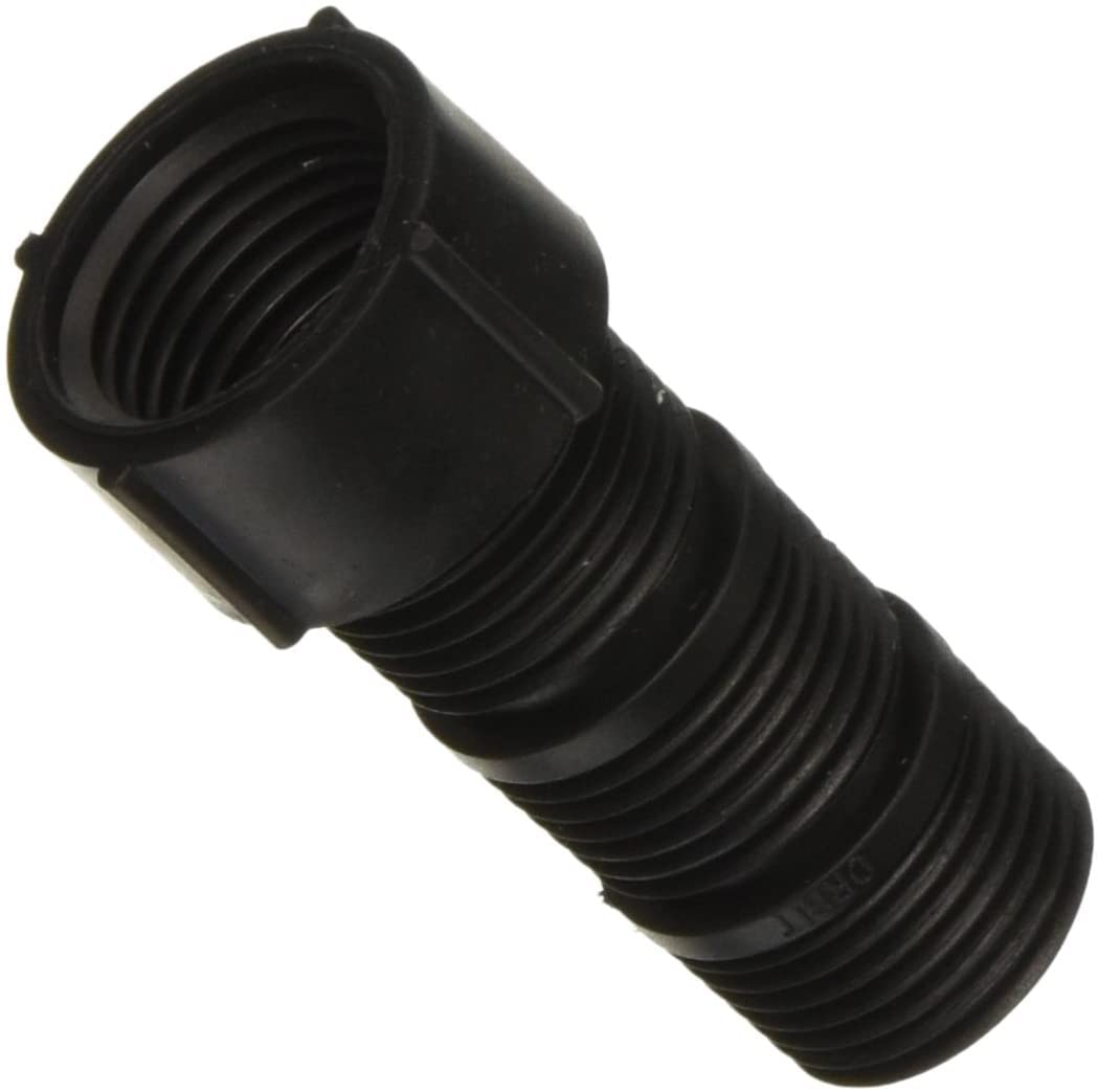 Orbit cut-off sprinkler riser extension, 1/2 in x 2-1/2 in, elevates spray head for scalable irrigation.