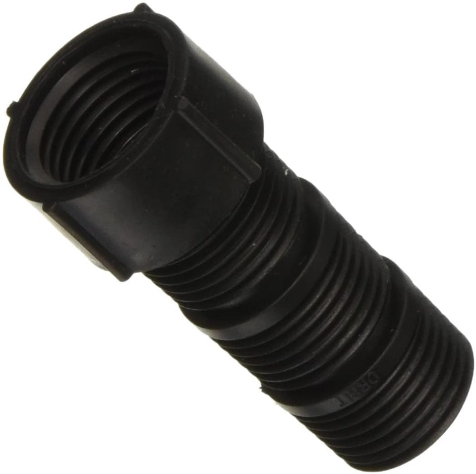 Orbit cut-off sprinkler riser extension, 1/2 in x 2-1/2 in, elevates spray head for scalable irrigation.