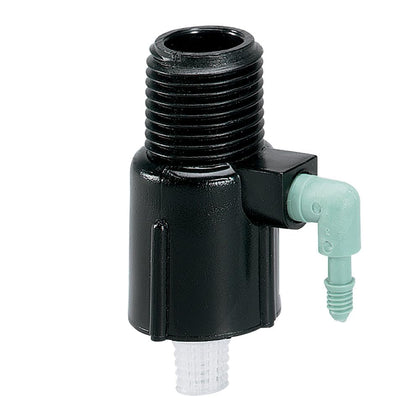 Orbit drip manifold 2-pack top view enables tidy, targeted watering for beds.