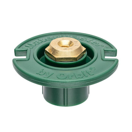 Orbit flush head brass nozzle for reliable irrigation with durable construction