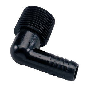 Orbit funny-pipe elbow fits 1/2in riser for flexible layouts.