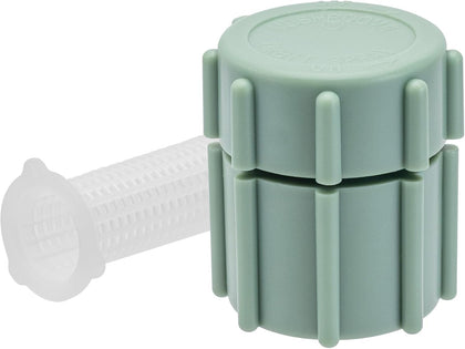 Orbit 54042 mushroom bubbler front view with flow control for deep-root watering