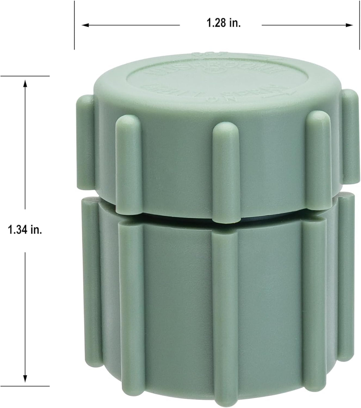 Orbit 54042 mushroom bubbler side view enabling easy root-zone installation