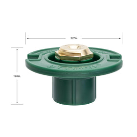 Orbit plastic flush head 54026 shown for easy replacement in older systems