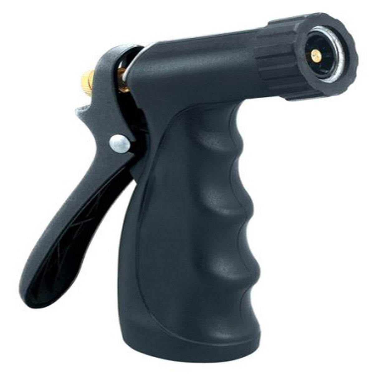 Orbit SunMate adjustable nozzle shows multiple spray settings for versatile garden cleaning