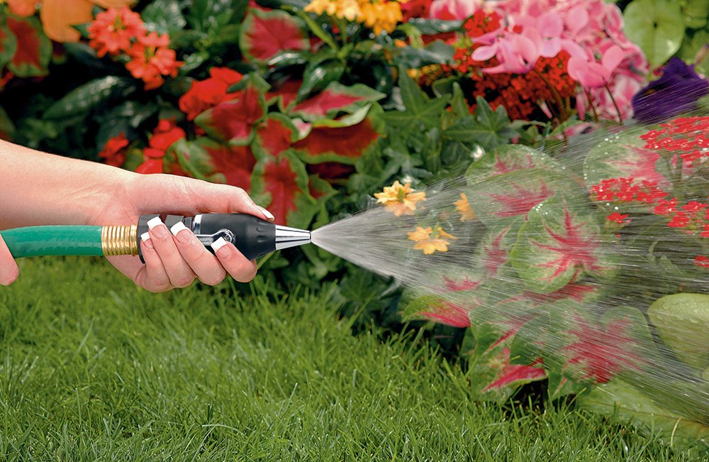 Orbit SunMate two-pack hose-end image highlights value and convenient dual-nozzle solution