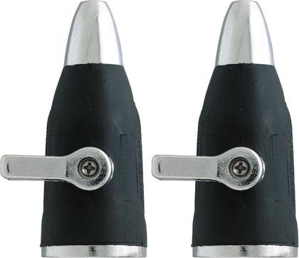 Orbit SunMate zinc nozzle closeup showing durable construction for outdoor cleaning