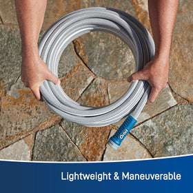 Orbit VersaFlex UV protection guards the hose against sun damage during long sunny days.