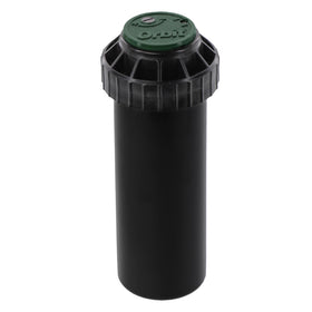 Orbit Voyager 4in pop-up gear-drive rotor delivers precise 35 ft lawn coverage.