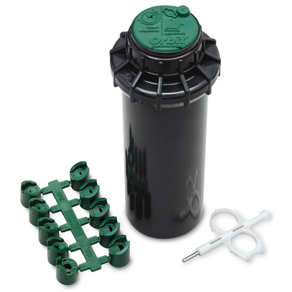 Orbit Voyager II gear-drive rotor demonstrates smooth rotation for even lawn coverage