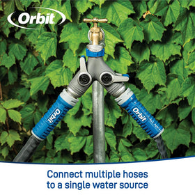 Zinc-reinforced core delivers durable performance for outdoor gardening.