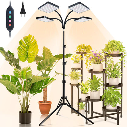 Orchbloom 100W full-spectrum LED grow light for indoor plants