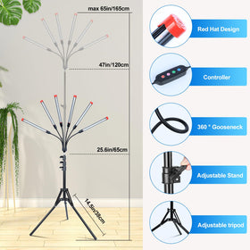 Orchbloom adapter-free design with stable base setup.