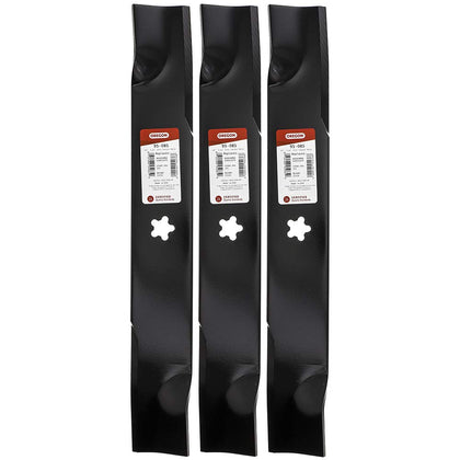 Oregon 195-085 18-inch blade pack for Husqvarna, precise cuts and easy replacement