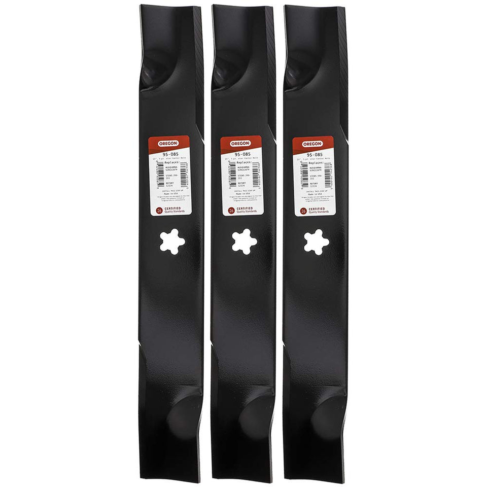Oregon 195-085 18-inch blade pack for Husqvarna, precise cuts and easy replacement