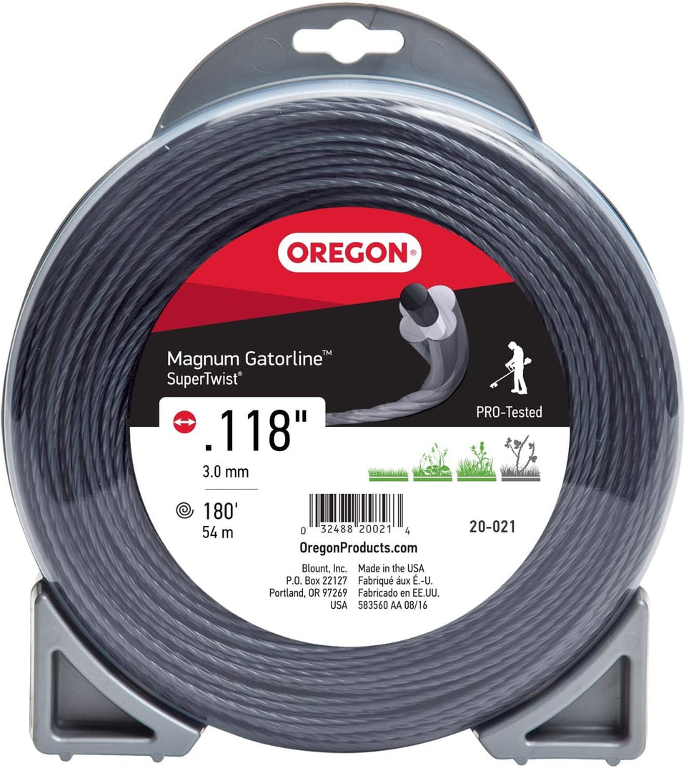 Oregon Magnum Gatorline Supertwist donut-pack ready for heavy-duty trimming.